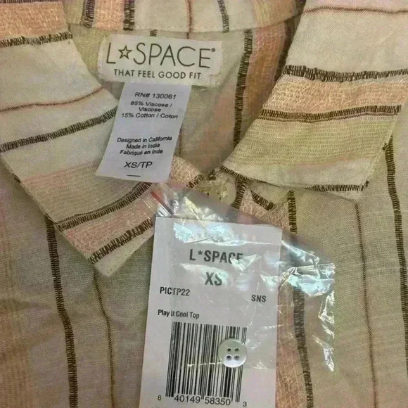 L Space Crop Top NWT Size XS - Picture 3 of 3